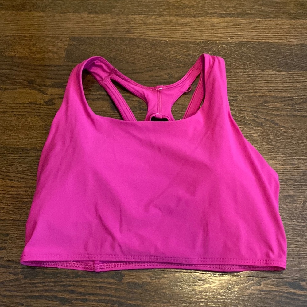 Lululemon Fuscha crop top with pocket